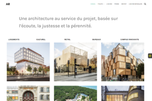 Qwake - Stratégie de communication AR Studio d'Architectures