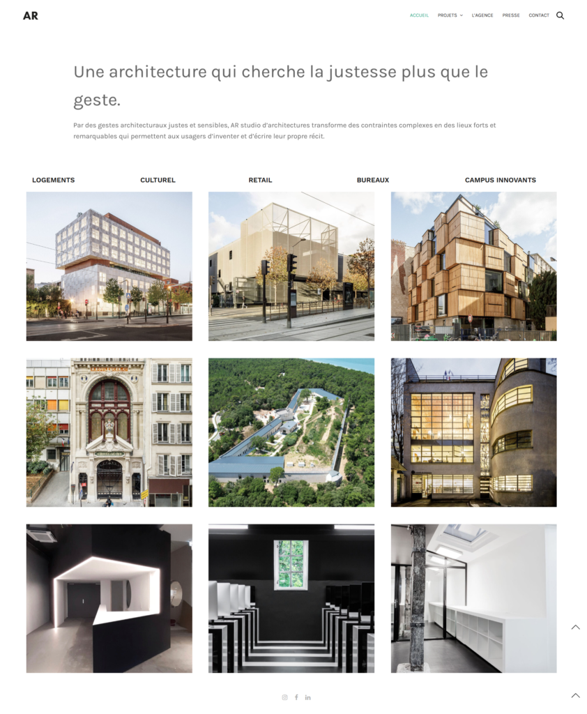 Qwake - Stratégie de communication AR Studio d'Architectures